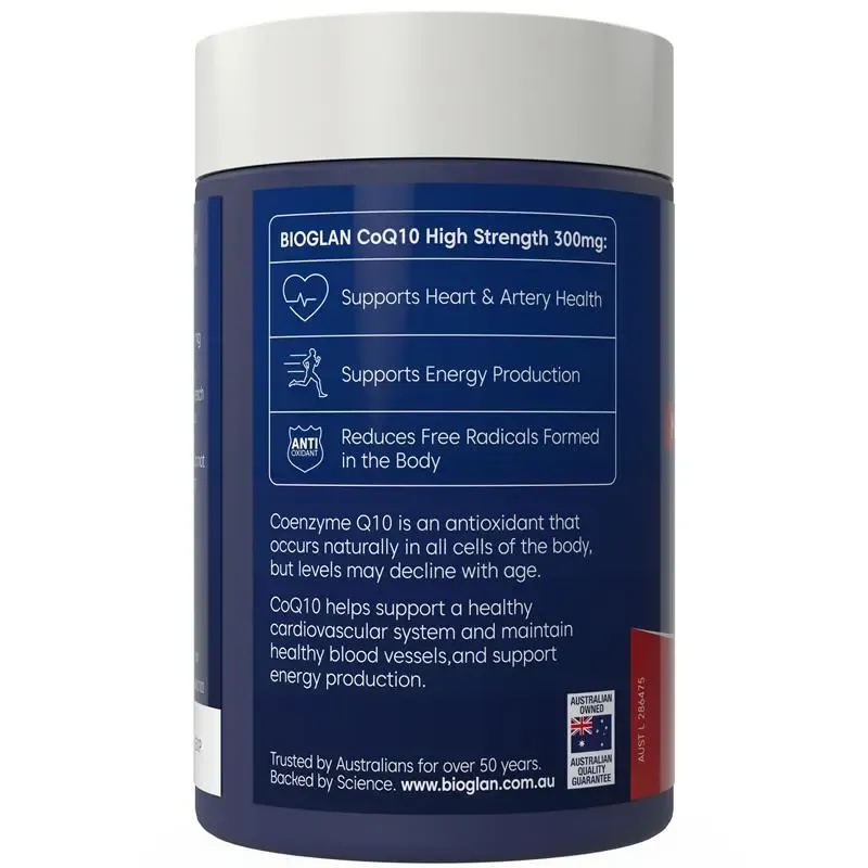 Bioglan CoQ10 300mg 60s