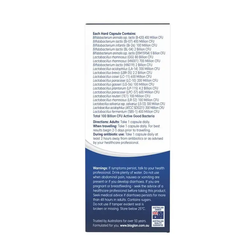 Bioglan Platinum Probiotic 100B 60s