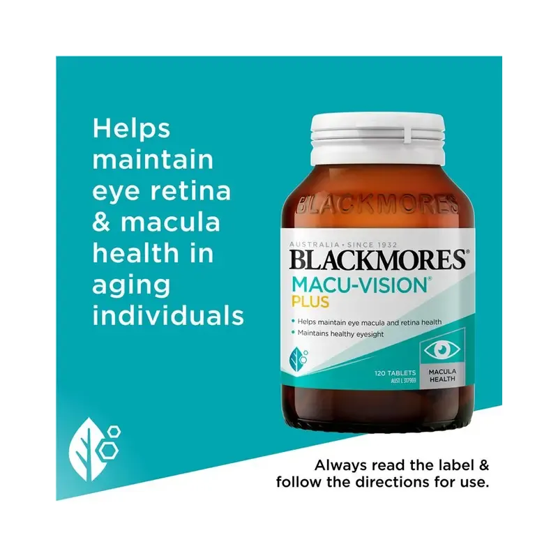 Blackmores Macu-Vision® Plus 120 Tablets
