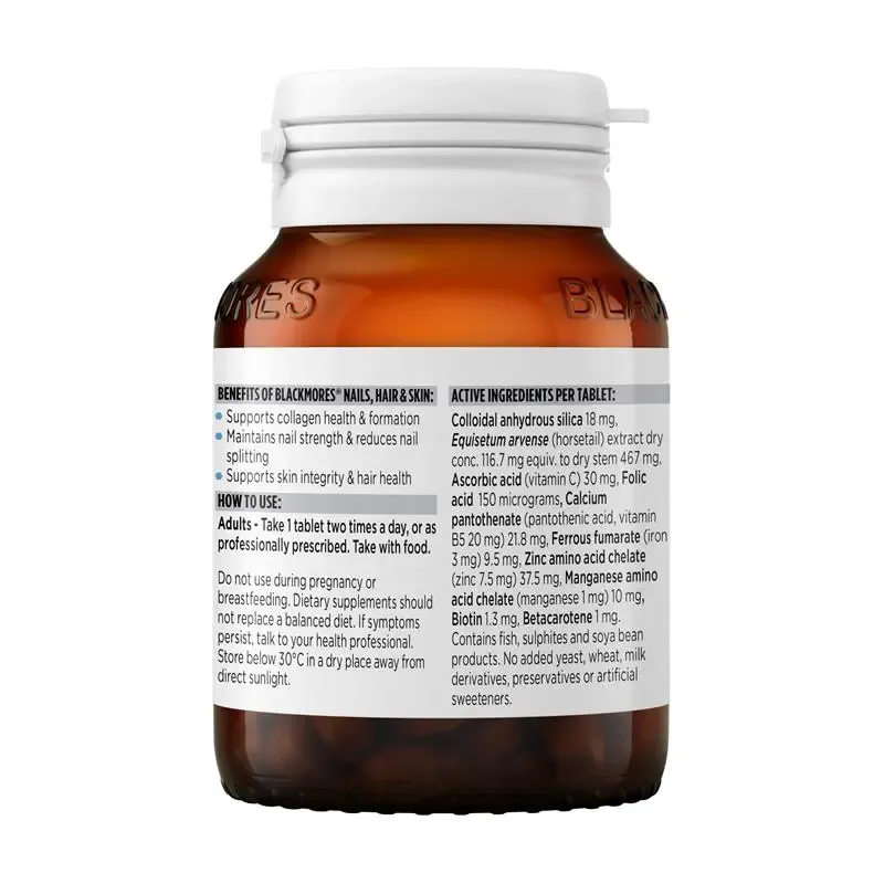 Blackmores Nails, Hair & Skin 60 Tablets
