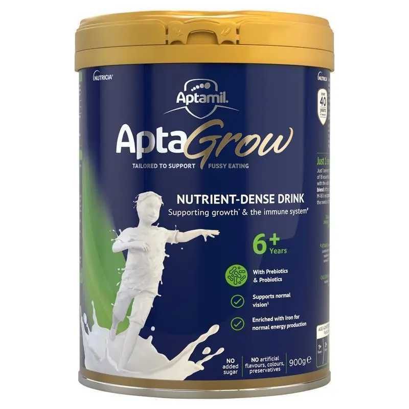 Aptamil-AptaGrow Nutrient Dense Drink For 6+ Years 900g