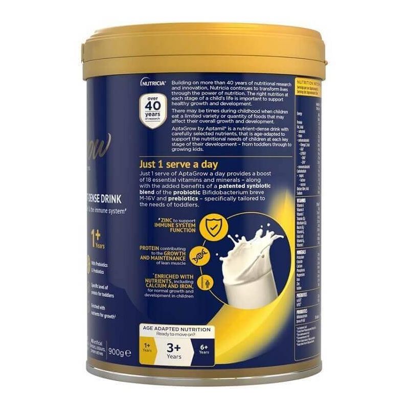 Aptamil-AptaGrow Nutrient Dense Drink For 1+ Years 900g