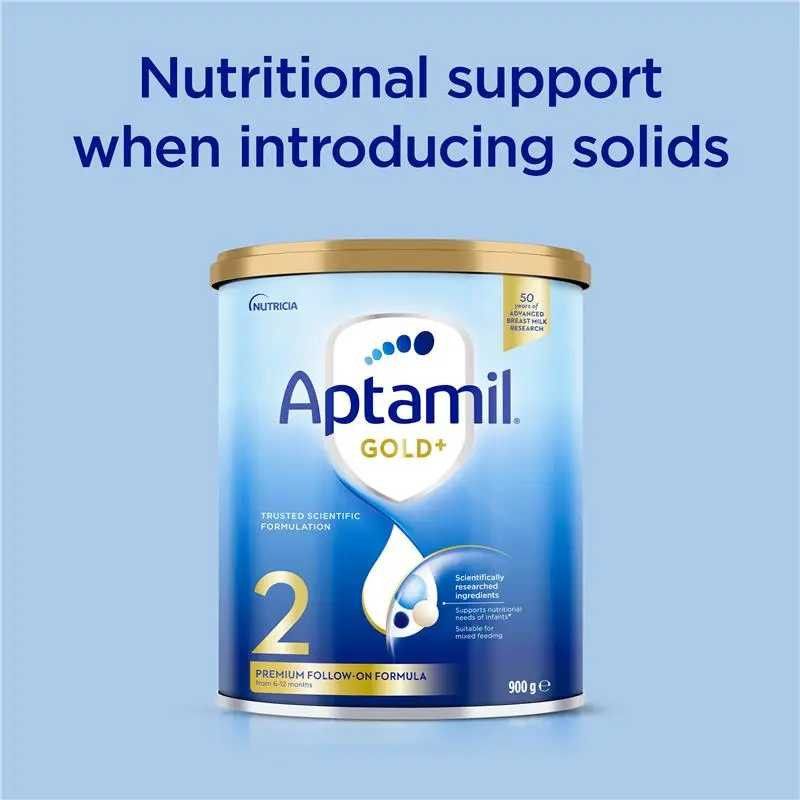 Aptamil-Stage 2 Gold+ Premium Follow-On Formula From 6-12 Months 900g