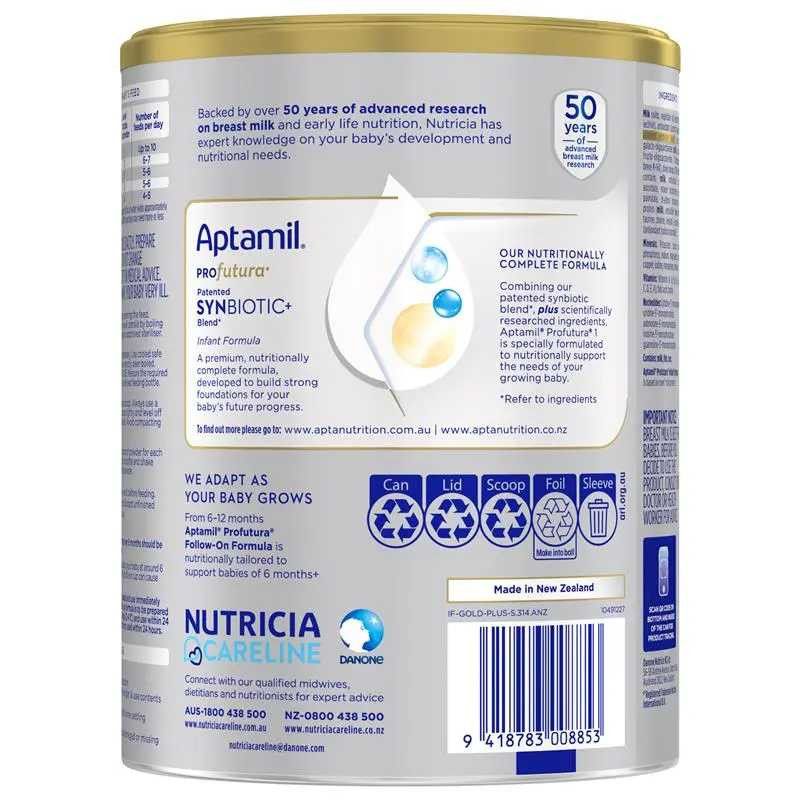 Aptamil-Stage 1 Profutura Premium Infant Formula From 0-6 Months 900g
