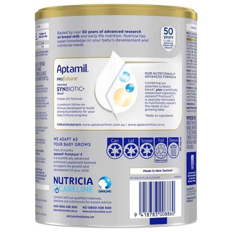 Aptamil-Stage 2 Profutura Premium Follow-On Formula From 6-12 Months 900g