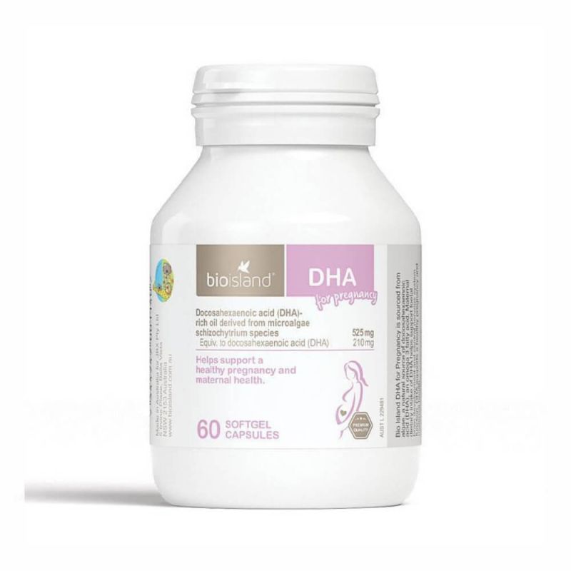 Bio Island-DHA for Pregnancy 60 Capsules