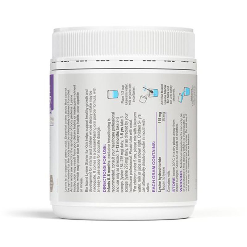 Bio Island-Lysine Starter for Kids 150g