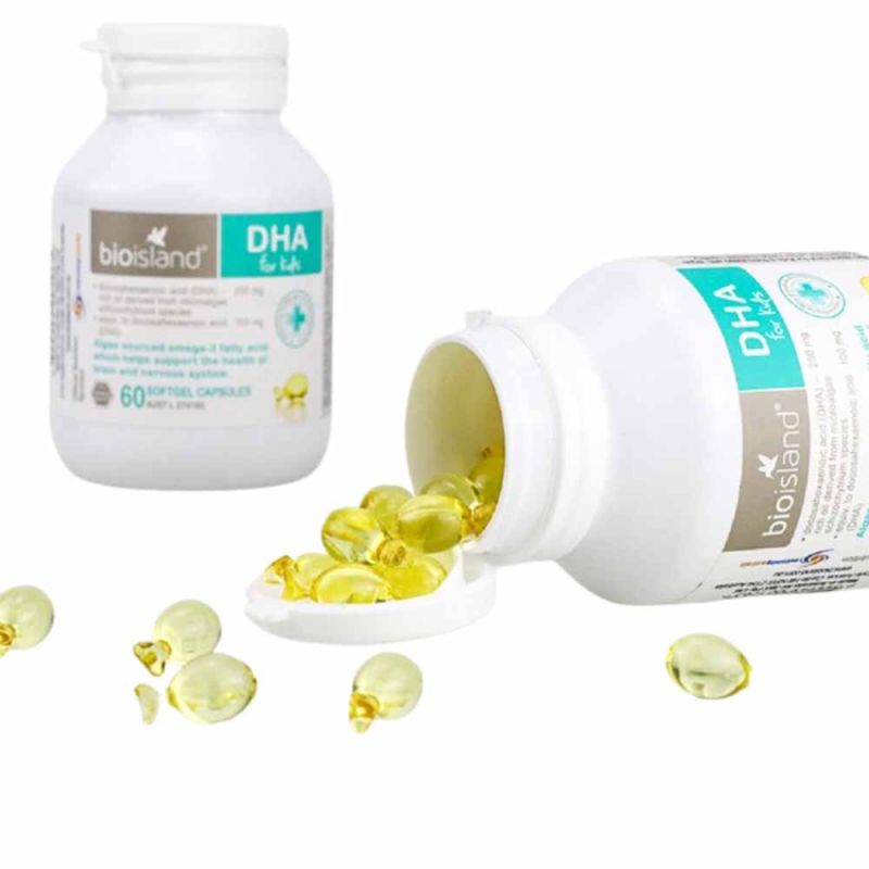 Bio Island-DHA for Kids 60 Capsules