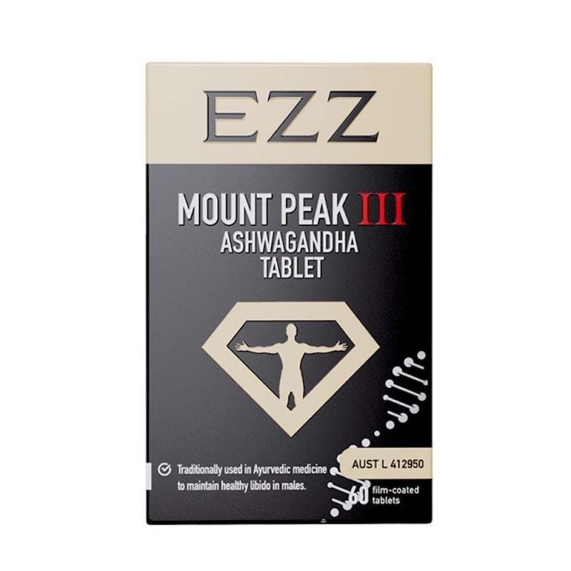 EZZ Mount Peak III Ashwagandha 60 Capsules