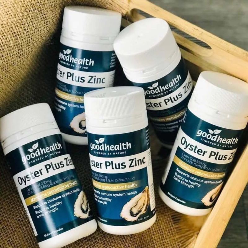 Goodhealth-Oyster Plus Zinc 60 Capsules
