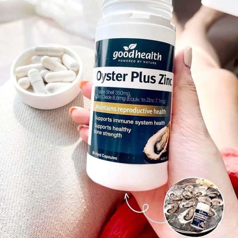 Goodhealth-Oyster Plus Zinc 60 Capsules
