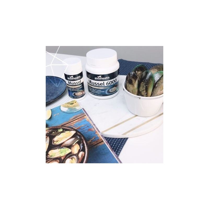 Goodhealth-Green Lipped Mussel 6000mg 300 Capsules