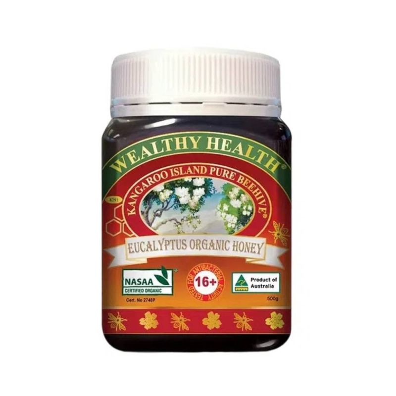 Wealthy Health-Eucalyptus Organic Honey 500g