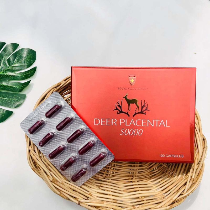 Royal Choice-Deer Placental 50000 100 Capsules