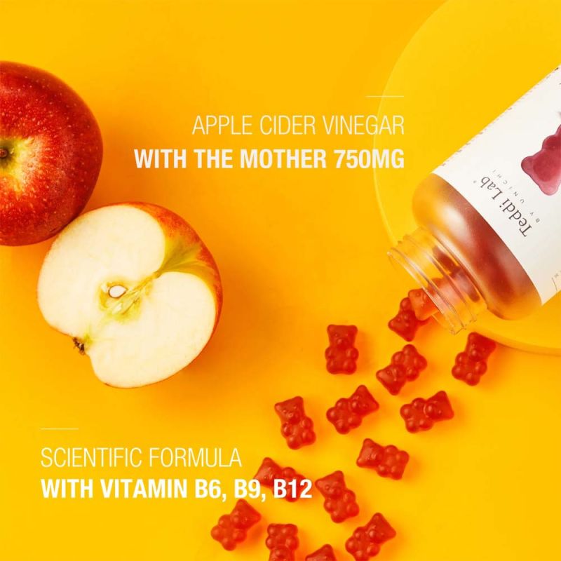 Unichi-Apple Cider Vinegar Gummy 60 Gummies