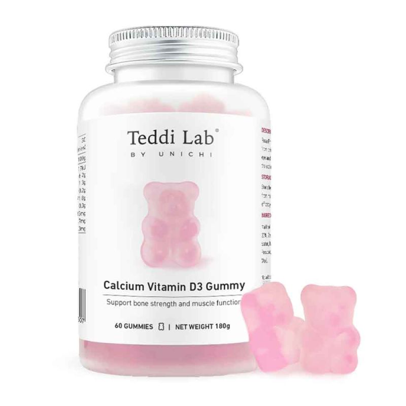 Unichi-Calcium Vitamin D3 60 Gummies