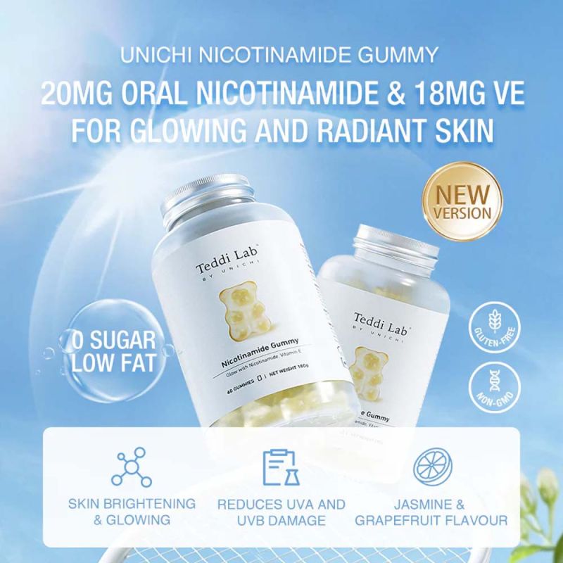 Unichi-Nicotinamide Gummy 60 Gummies