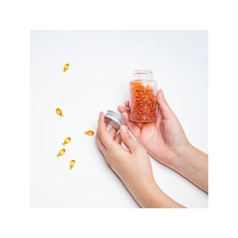 Unichi-Rosa Prima Rose Oil Complex 90 Softgels