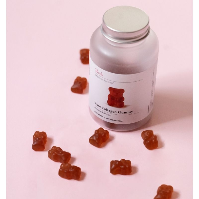 Unichi-Rosa Prima Rose Collagen 60 Gummies