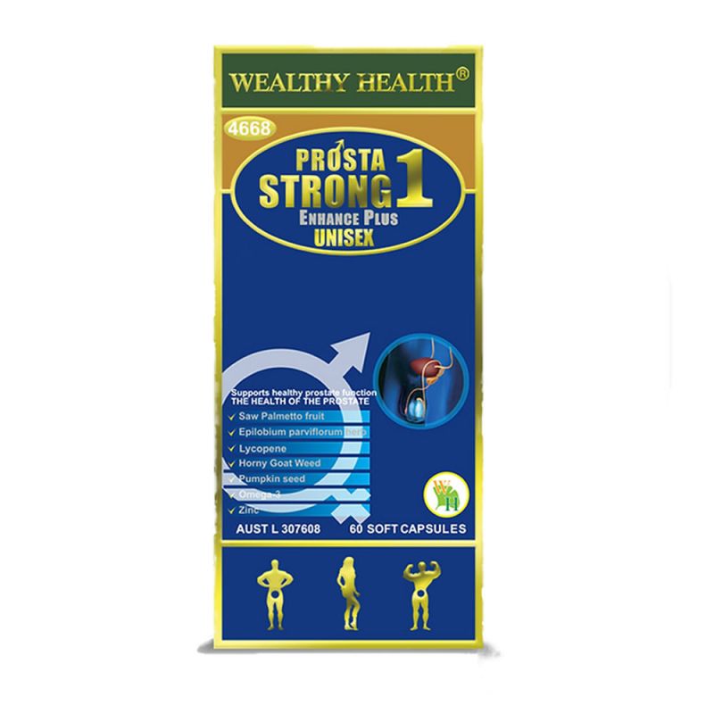 Wealthy Health-Prosta Strong 1 Enhance Plus Capsules Unisex 60 Capsules