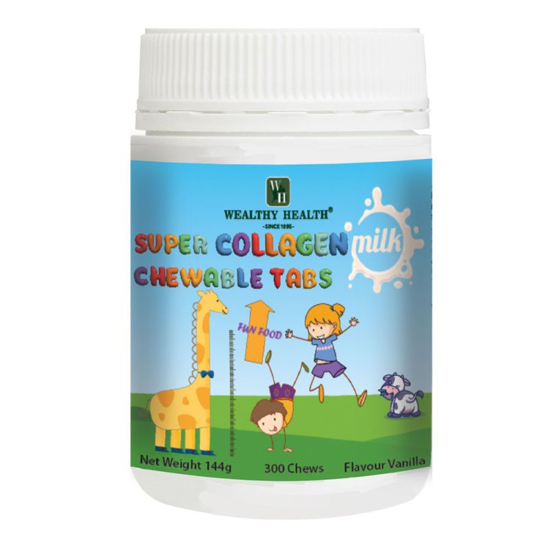 Wealthy Health-Super Collagen 300 Chewable Tabs