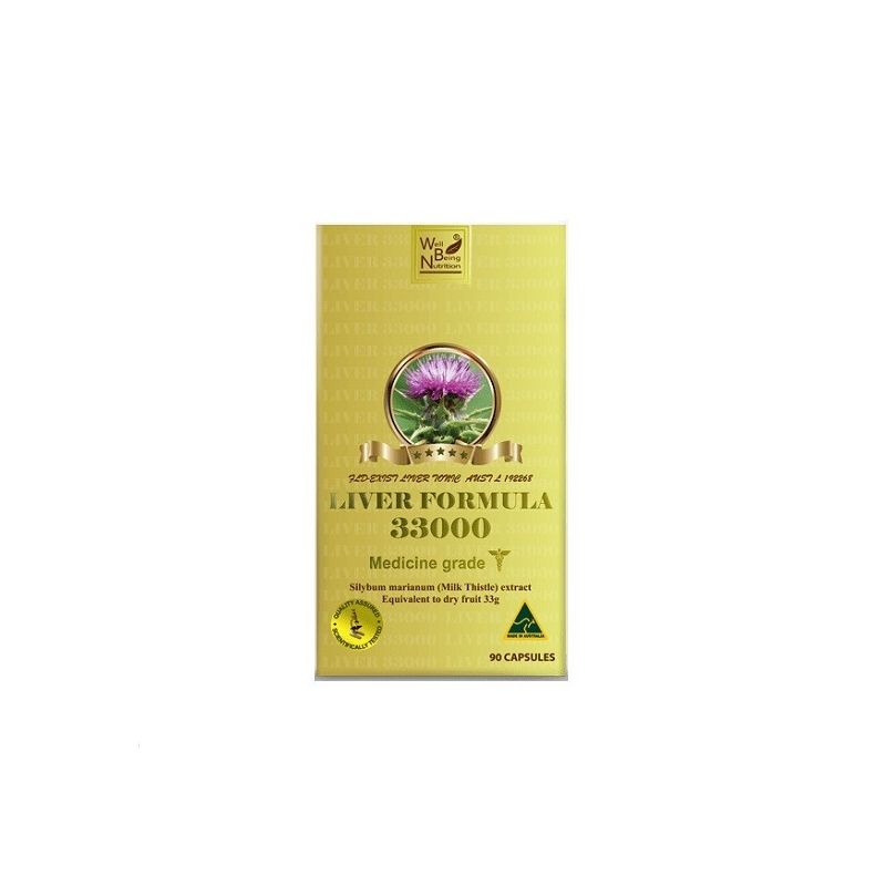 Well Being Nutrition-Liver Formula 33000 90 Capsules