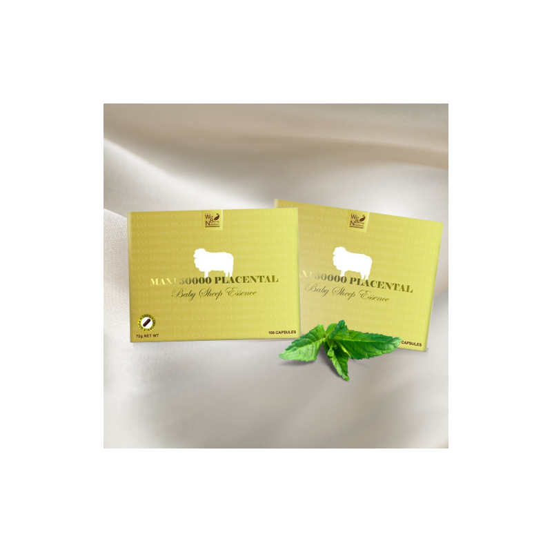 Well Being Nutrition-Maxi 50000 Placental Baby Sheep Essence 100 Capsules