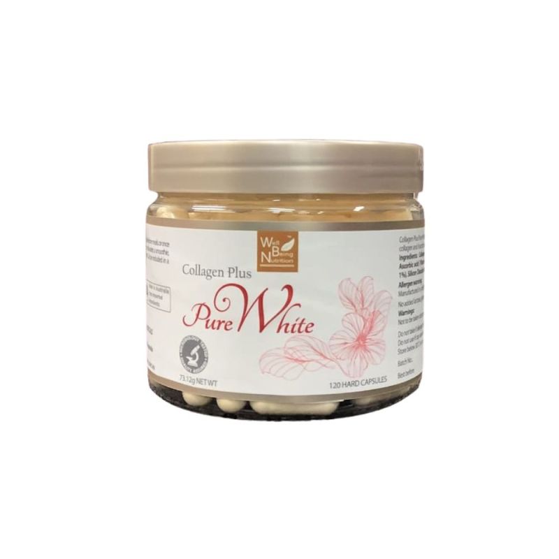 Well Being Nutrition-Collagen Plus Pure White 120 Capsules