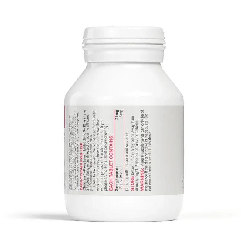 Bio Island-Zinc for Kids 120 Chewable Tablets
