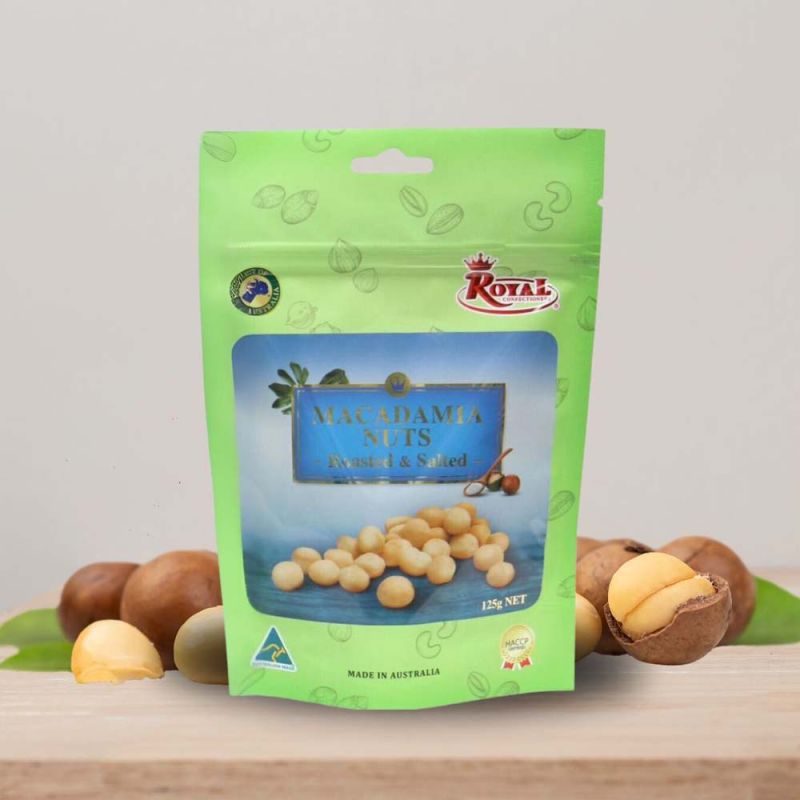 Royal Confectionery-Macadamia Nut Salted & Roasted 125g