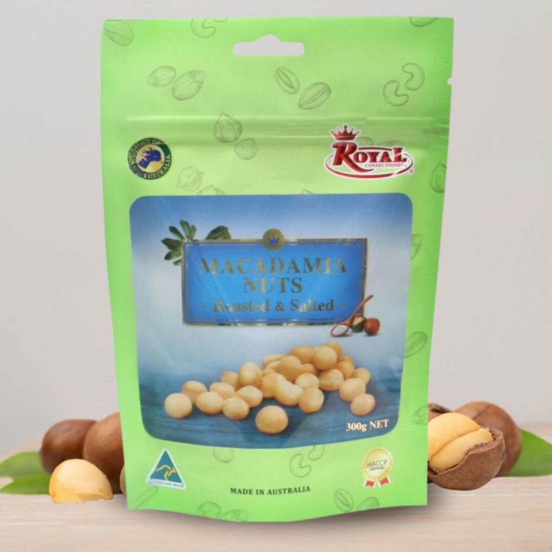 Royal Confectionery-Macadamia Nut Salted & Roasted 300g