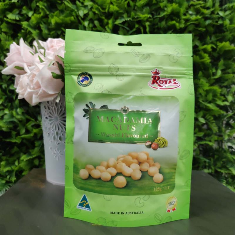 Royal Confectionery-Macadamia Nut Wasabi & Roasted 125g