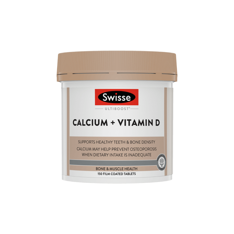 Swisse Calcium + Vitamin D 150 Tablets