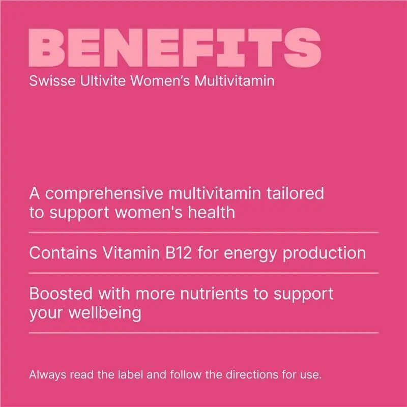 Swisse Women's Ultivite 120 Tablets