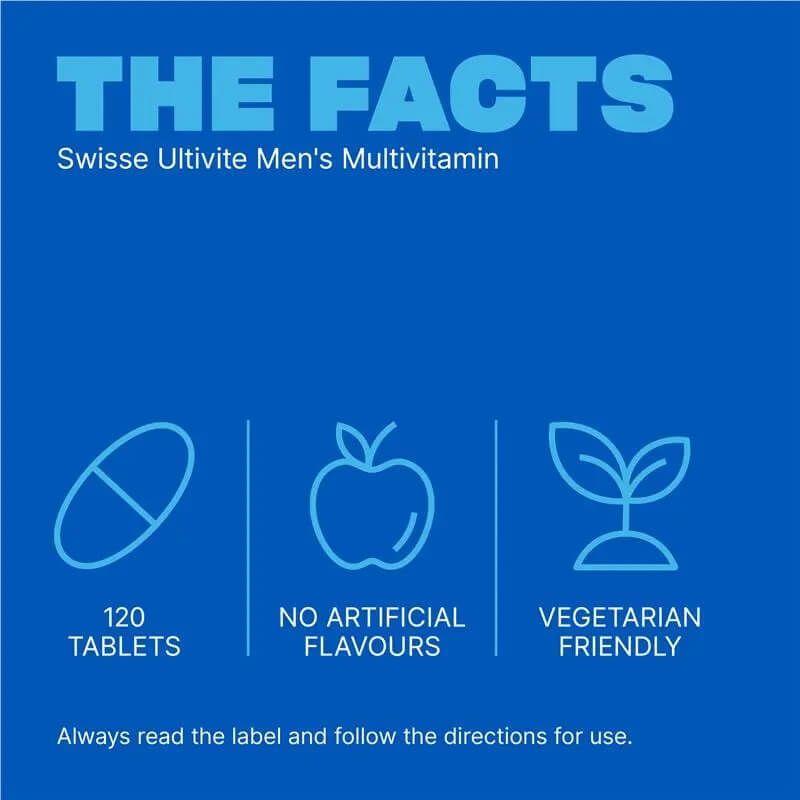 Swisse Men's Ultivite 120 Tablets