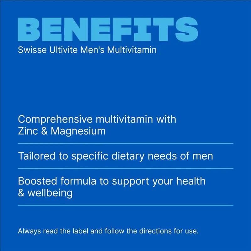 Swisse Men's Ultivite 120 Tablets