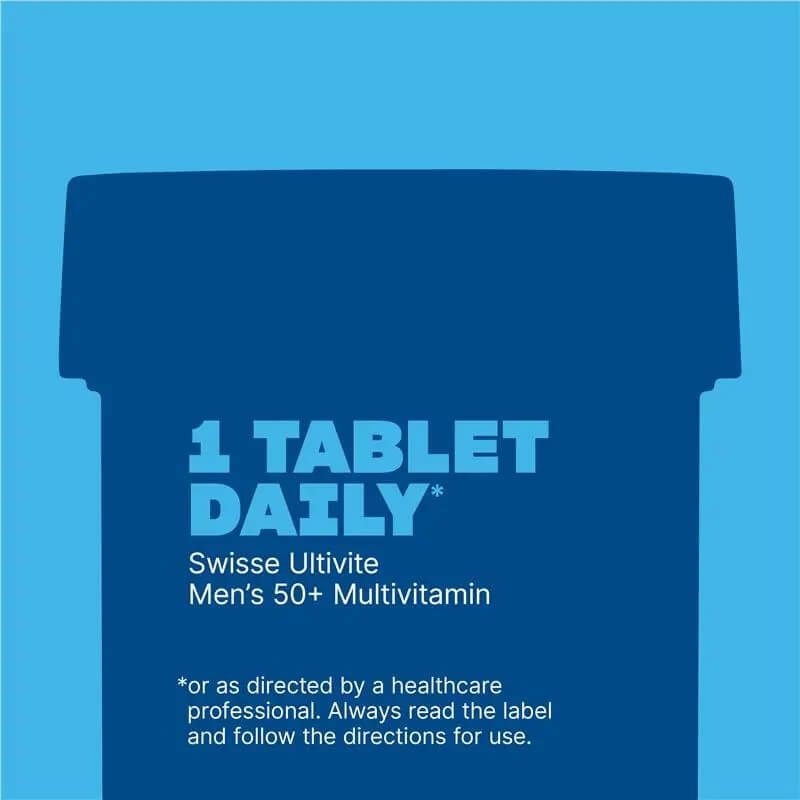 Swisse Men's 50+ Ultivite 90 Tablets