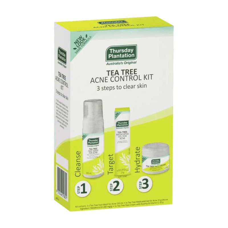 Thursday Plantation-Tea Tree Clear Skin & Acne Control Pack