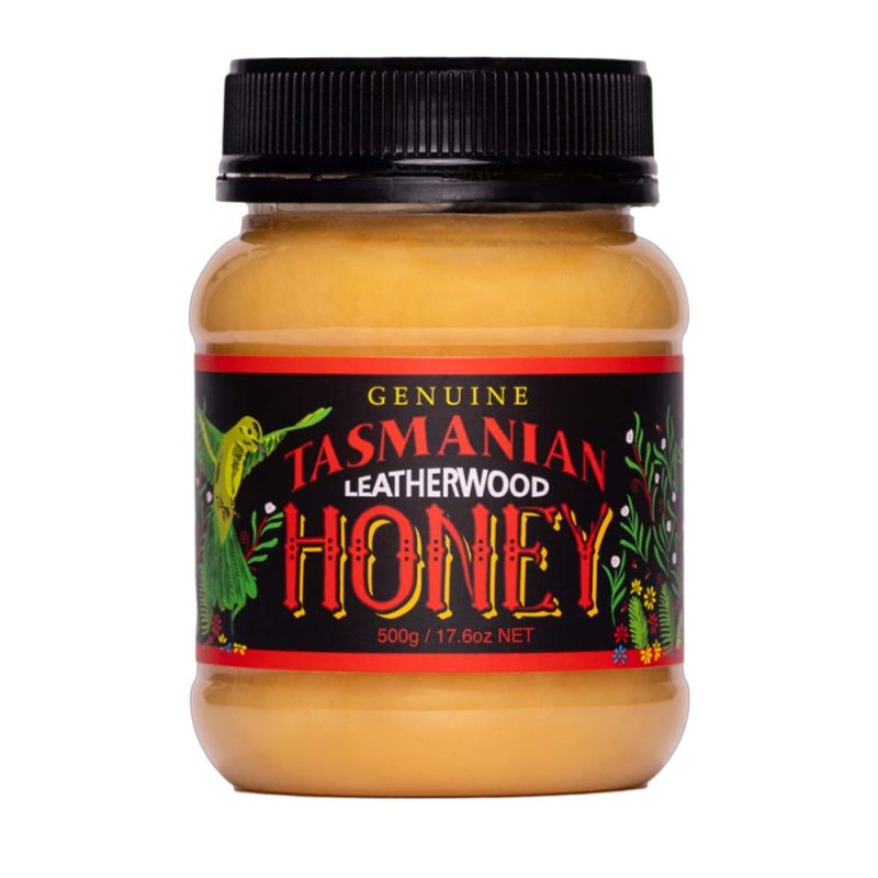 Tasmanian Honey-Leatherwood Honey (Plastic) 500g