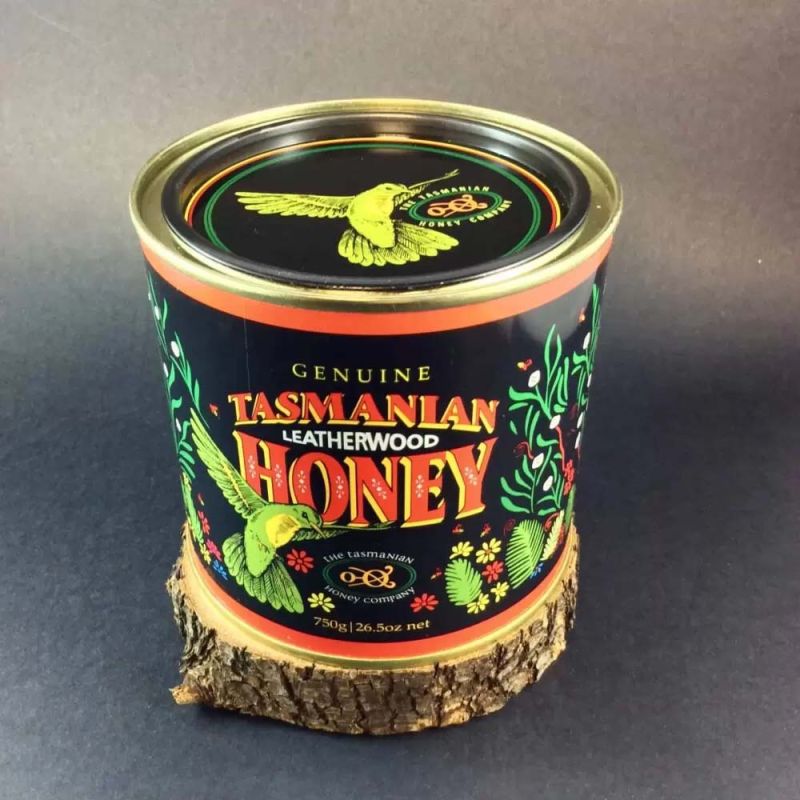 Tasmanian Honey-Leatherwood Honey (Tin) 750g