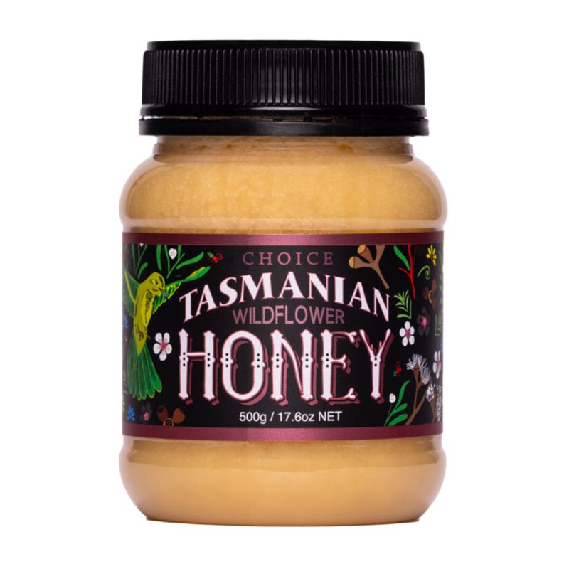 Tasmanian Honey-Wild Flower (Plastic) 500g