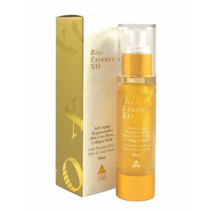 Nature's Care-Bio Essence XO Anti-ageing Collagen Fluid With Placenta & Gold Flakes 50ml