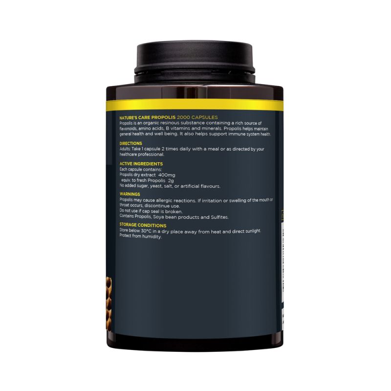 Nature's Care-Propolis 2000mg 180 Capsules