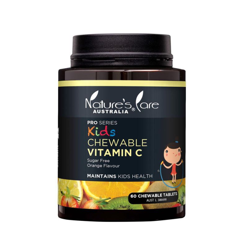 Nature's Care-Kids Chewable Vitamin C 60 Capsules