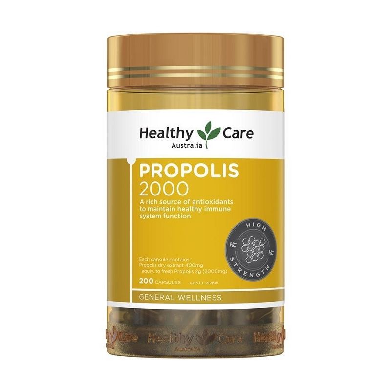 Healthy Care Propolis 2000mg 200 Capsules