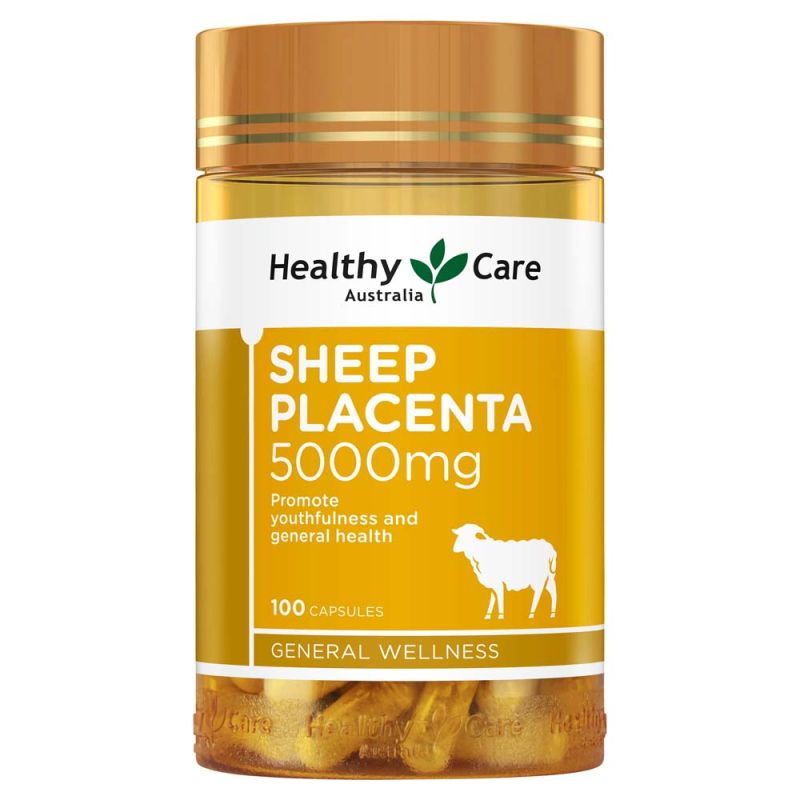 Healthy Care Placenta 100 Capsules