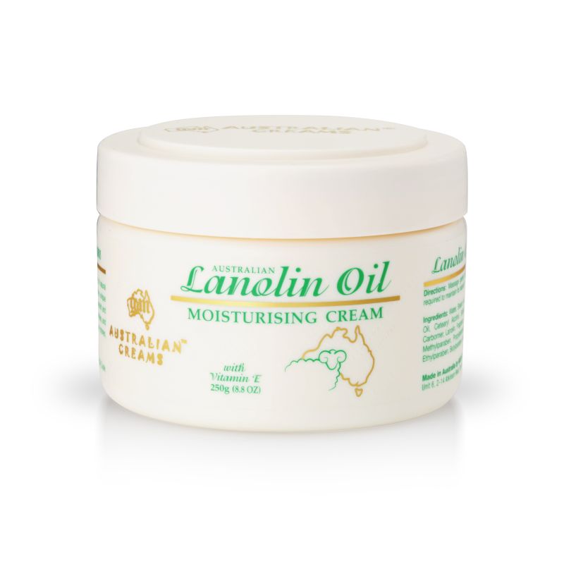 G&M-Australian Lanolin Oil Day Moisturising Cream With Vitamin E 250g