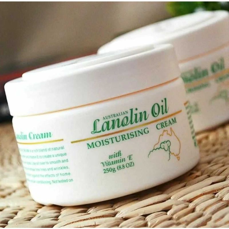 G&M-Australian Lanolin Oil Day Moisturising Cream With Vitamin E 250g