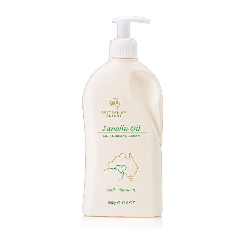 G&M-Australian Lanolin Oil Moisturising Cream With Vitamin E 500g