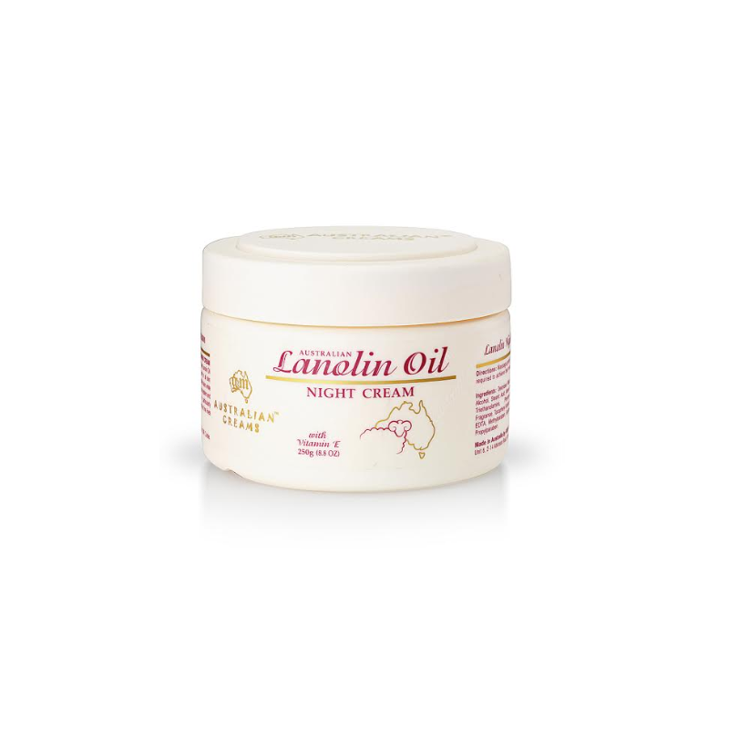 G&M-Australian Lanolin Oil Night Cream With Vitamin E 250g